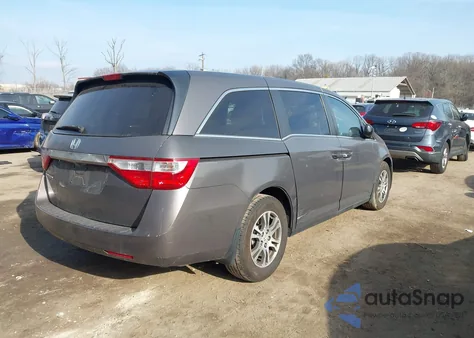 2012 Honda Odyssey Ex z USA, uszkodzony, nr VIN 5FNRL5H43CB013463